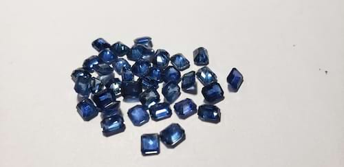 Sapphire Octagon: 5mm x 4mm