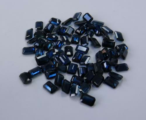 Sapphire-Octagon: 6mm x 4mm