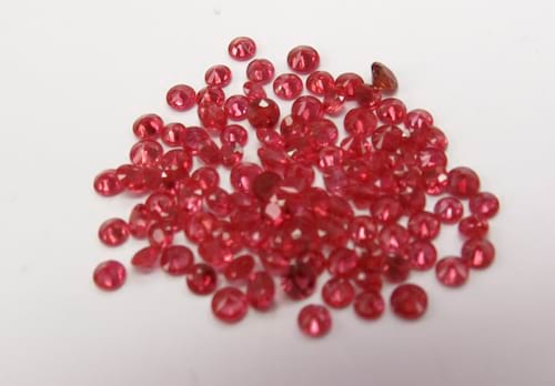 Ruby Diamond Cut: 3mm - 3.5mm