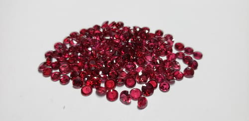 Ruby Diamond Cut: 4mm - 4.5mm