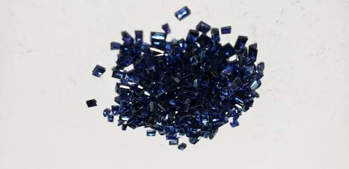 Blue Sapphire Baguette: Mix