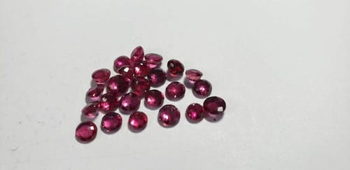 Ruby Round: 4mm - 4.5mm