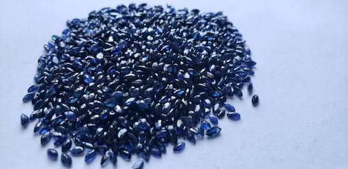 Blue Sapphire Marquise: 4mm x 2mm