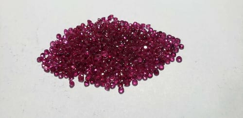 Ruby Round: 1mm - 2mm