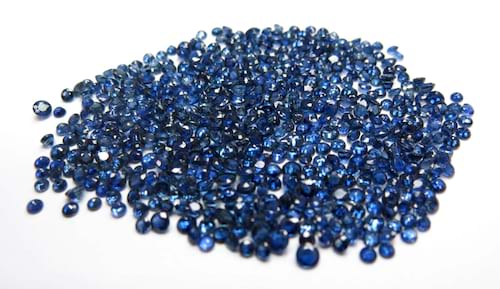Blue Sapphire Round: 3mm - 3.5mm