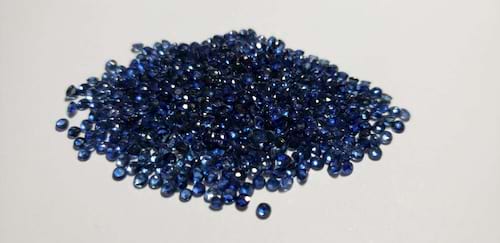 Blue Sapphire Round: 2.5mm - 3mm