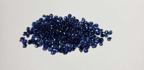Blue Sapphire Round: 3mm - 3.5mm