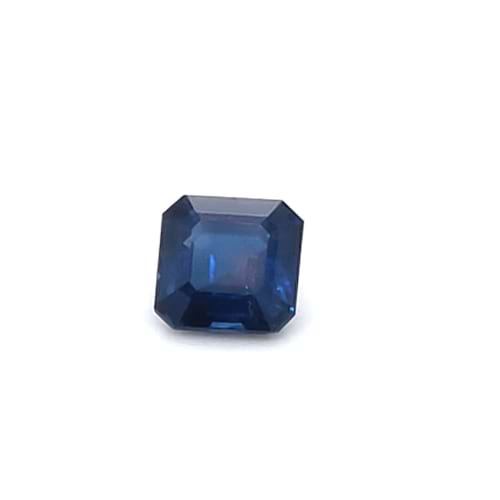 Blue Sapphire Emerald Cut: 1.57ct