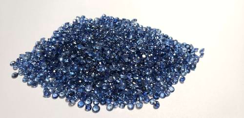 Blue Sapphire Round: 3mm - 3.5mm