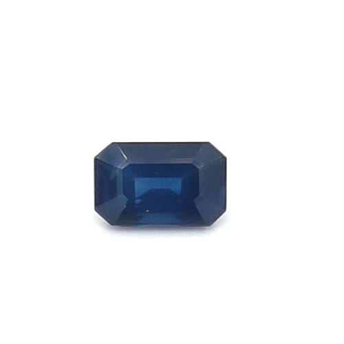 Blue Sapphire Emerald Cut: 2.07ct