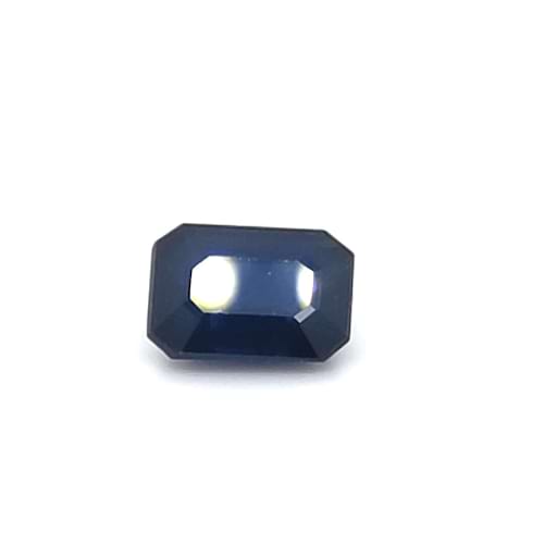 Blue Sapphire Emerald Cut: 2.08ct