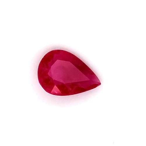 Ruby Pear: 0.88ct