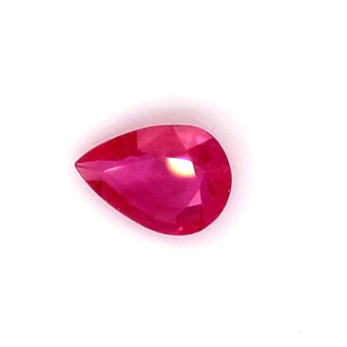 Ruby Pear: 0.97ct