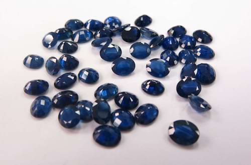 Blue Sapphire-Oval: 10mm x 8mm