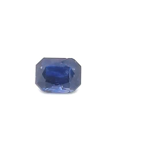 Blue Sapphire Emerald Cut: 1.74ct