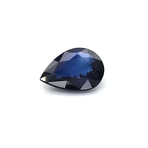 Blue Sapphire Pear: 1.54ct