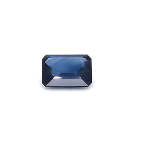 Blue Sapphire Emerald Cut: 1.32ct