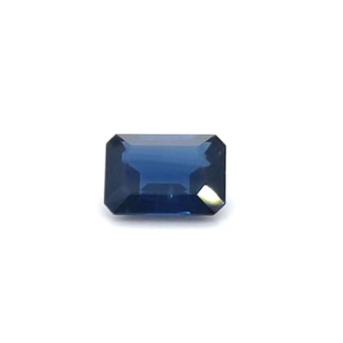 Blue Sapphire Emerald Cut: 1.61ct