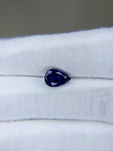 Blue Sapphire Pear: 2.91ct