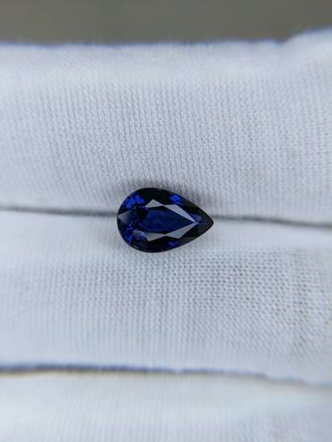 Blue Sapphire Pear: 2.92ct