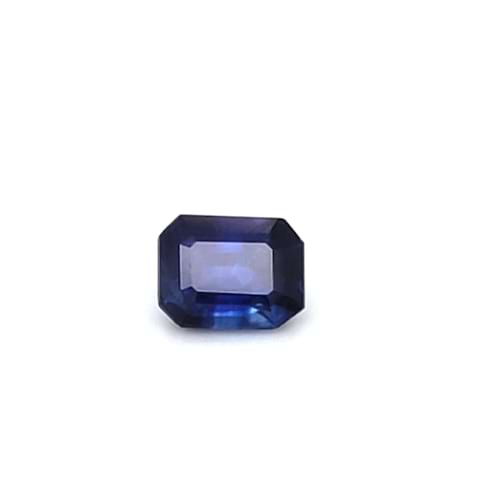Blue Sapphire Emerald Cut: 1.17ct