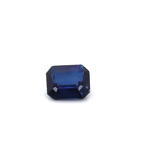Blue Sapphire Emerald Cut: 1.17ct