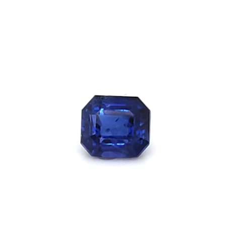 Blue Sapphire Emerald Cut: 1.39ct