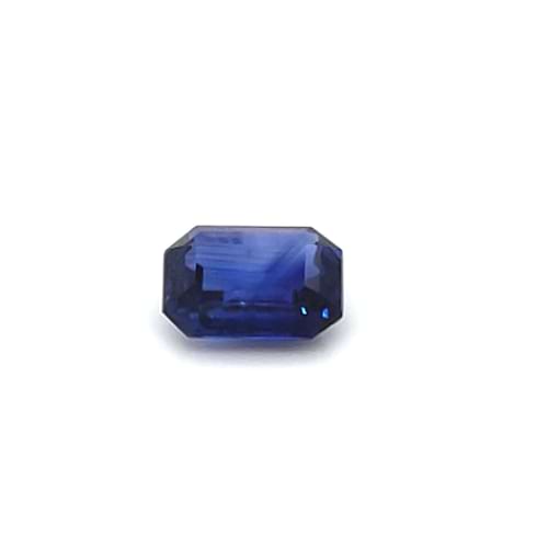 Blue Sapphire Emerald Cut: 1.49ct