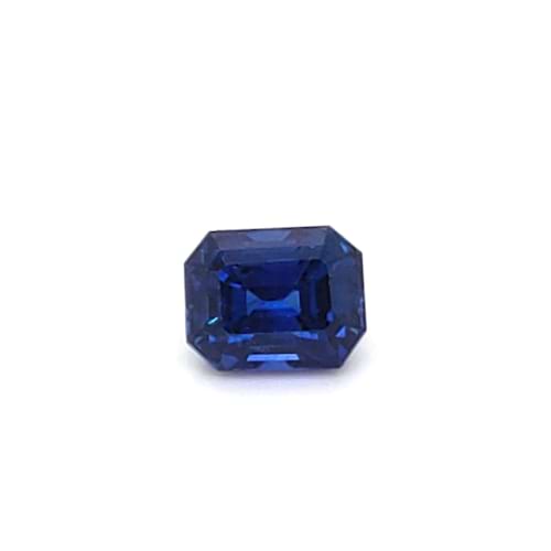 Blue Sapphire Emerald Cut: 2.01ct