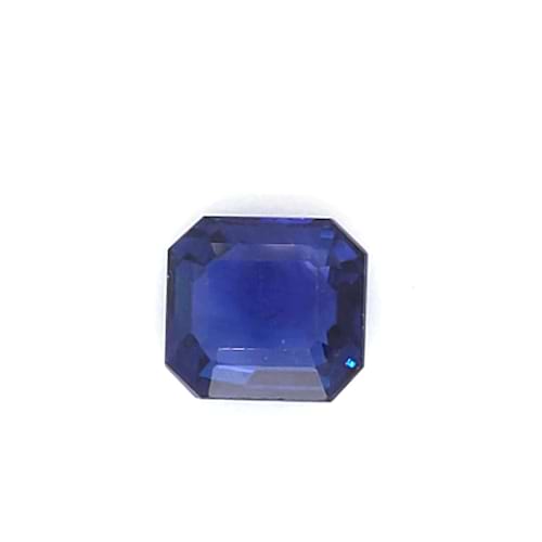 Blue Sapphire Emerald Cut: 2.04ct