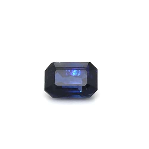 Blue Sapphire Emerald Cut: 2.06ct