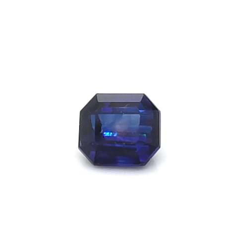 Blue Sapphire Emerald Cut: 2.49ct