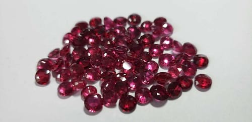 Ruby Round: 5mm - 6mm