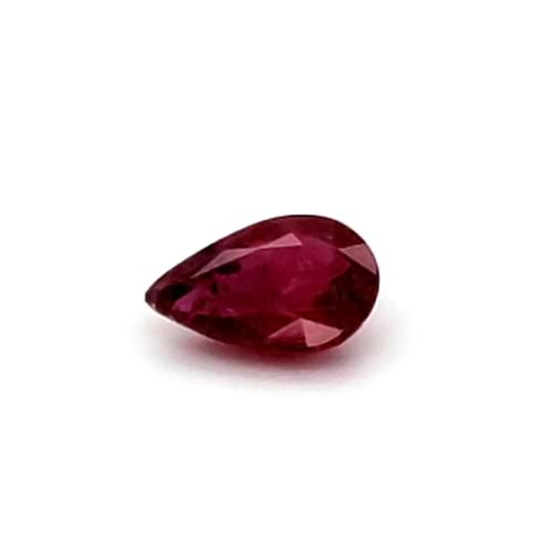 Ruby Pear: 0.88ct