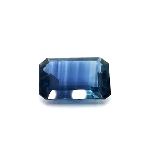 Blue Sapphire Emerald Cut: 3.87ct