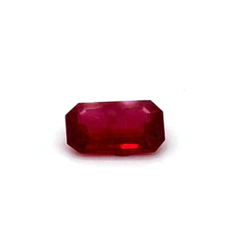 Ruby Emerald Cut: 1.1ct