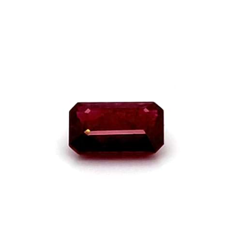 Ruby Emerald Cut: 1.46ct