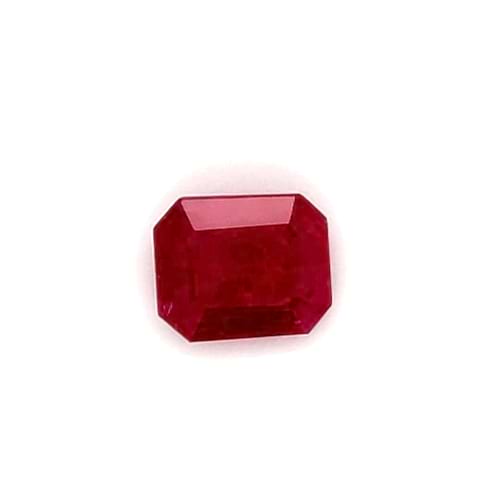 Ruby Emerald Cut: 1.71ct