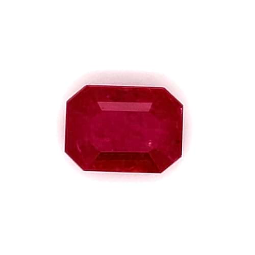 Ruby Emerald Cut: 1.71ct