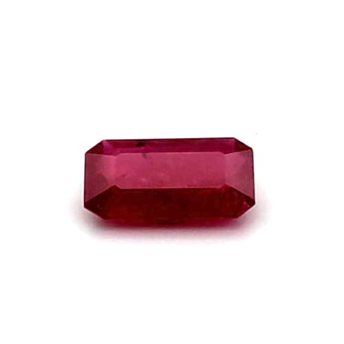 Ruby Emerald Cut: 2.04ct