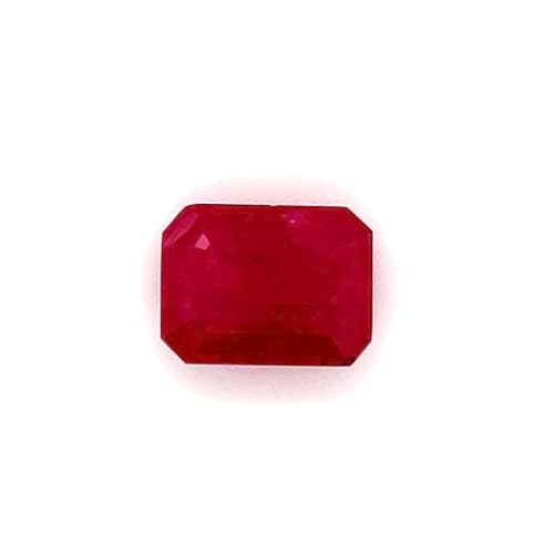 Ruby Emerald Cut: 1.8ct