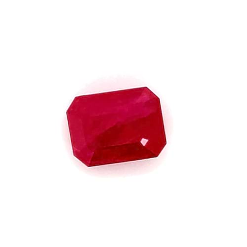 Ruby Emerald Cut: 2.07ct