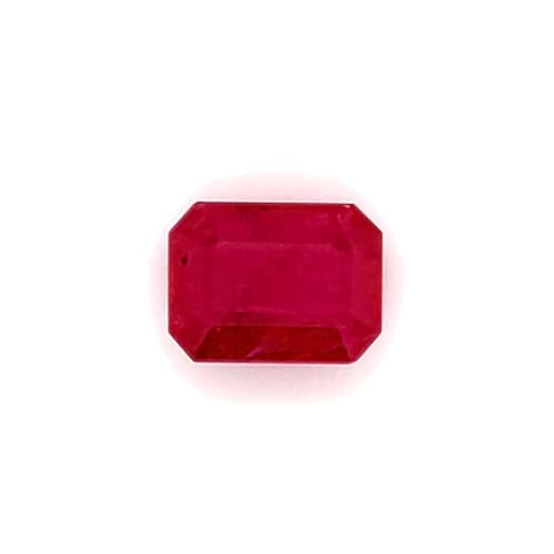Ruby Emerald Cut: 2.12ct