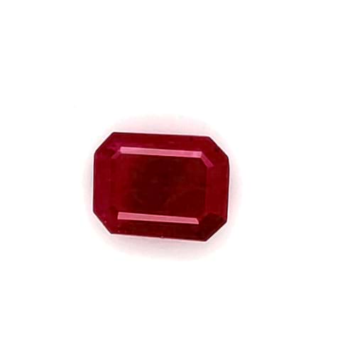 Ruby Emerald Cut: 1.34ct