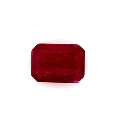 Ruby Emerald Cut: 1.77ct