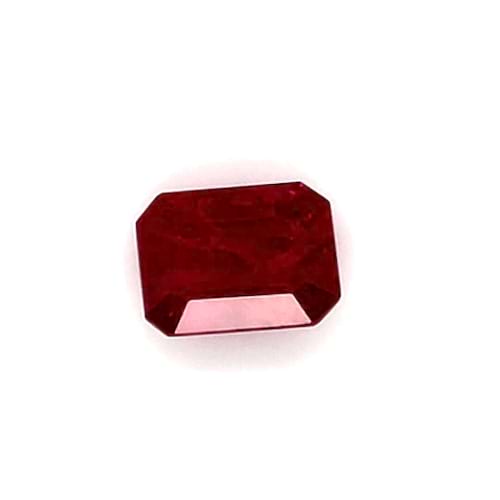 Ruby Emerald Cut: 1.86ct