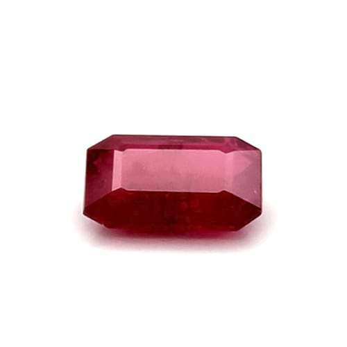 Ruby Emerald Cut: 4.05ct