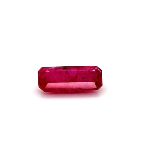 Ruby Emerald Cut: 1.9ct