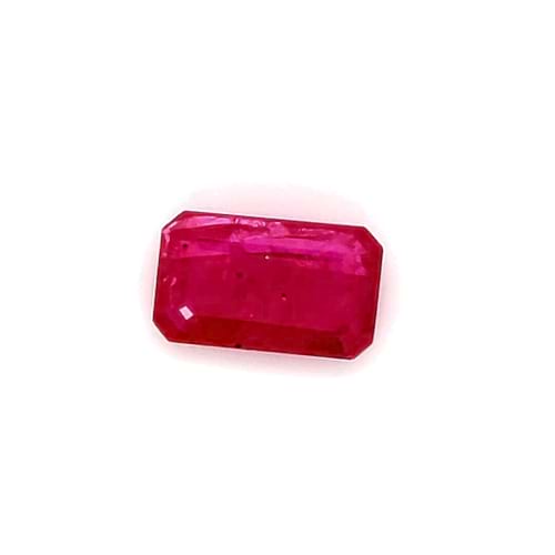 Ruby Emerald Cut: 2.12ct