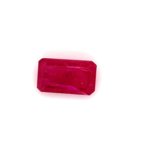 Ruby Emerald Cut: 2.51ct